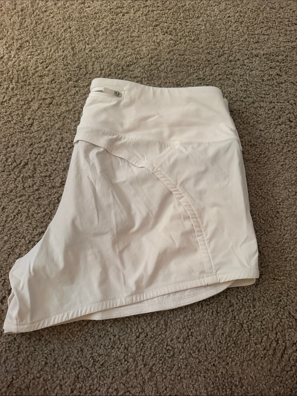 lululemon athletica White Athletic Shorts - Picture 4 of 4